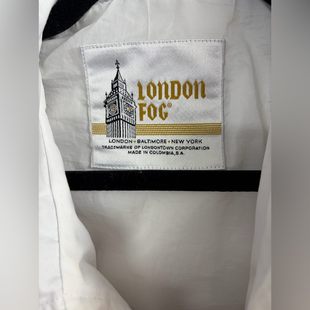 Vintage 90s London Fog Colorblock Windbreaker - Shoulder Pads - Picture 4 of 15